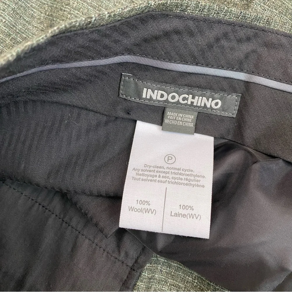 Indochino Newbury Wool Dress Pants‎ Green